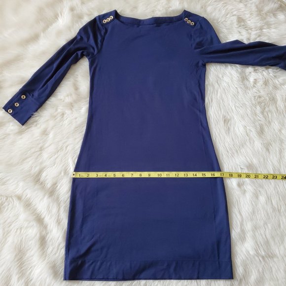 Lilly Pulitzer Sophie UPF 50+ Dress in True Navy Size XXS - Picture 14 of 15